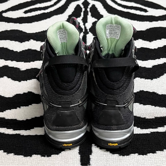 Salewa ALP TR MID GTX Mountain Trainer Hiking Boot Gortex Slate/Mint Size 6.5 - Picture 5 of 14